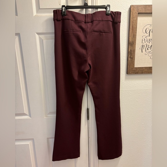 Torrid Size 16T Burgundy Bootcut Trousers - Picture 2 of 4